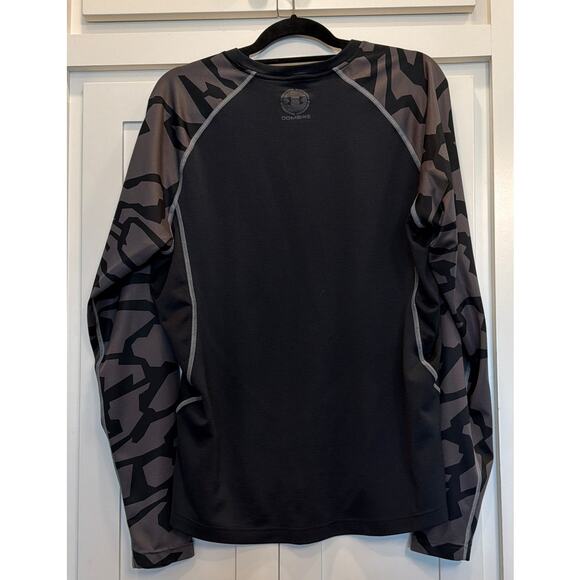 UnderArmour Baselayer black and gray camo heatgear LT - Picture 2 of 9